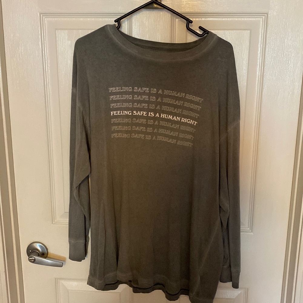 Pink Brand Long-Sleeve Tee